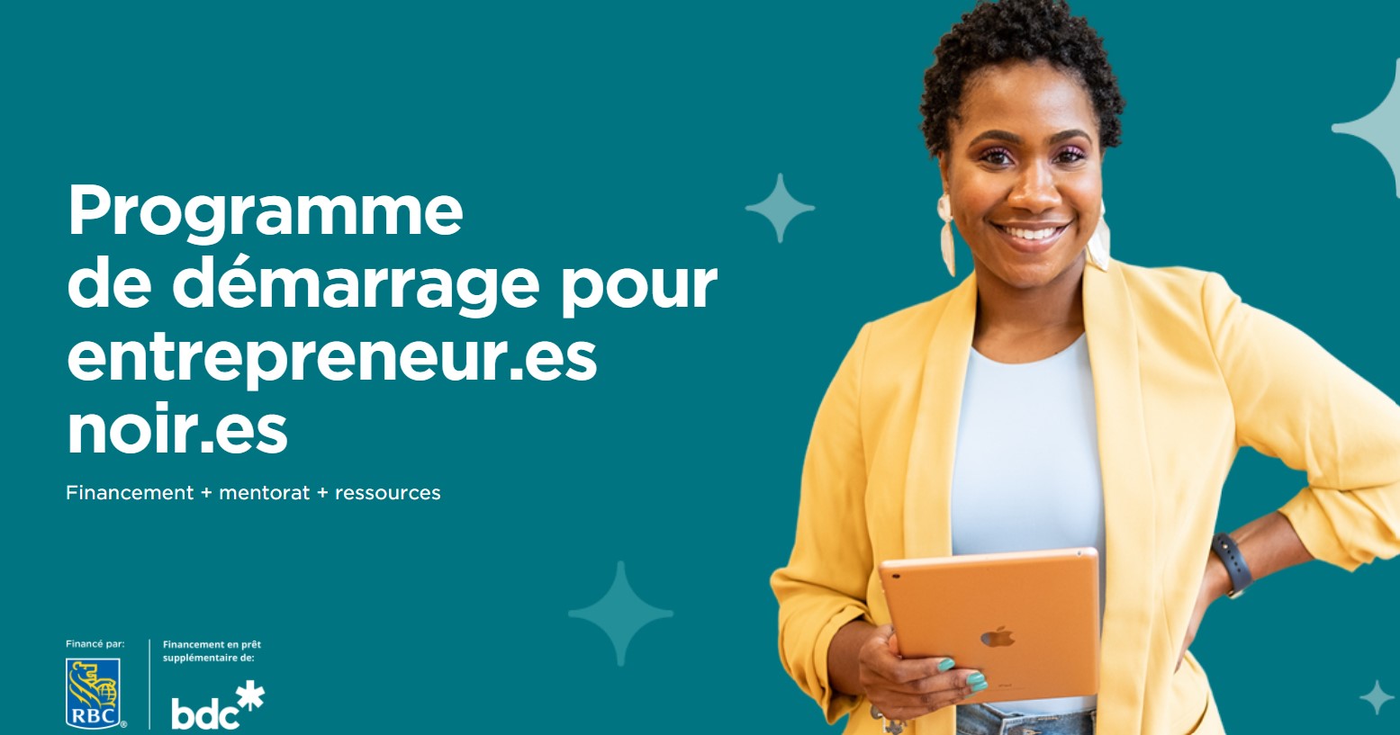 Programme de démarrage pour entrepreneur.es noir.es